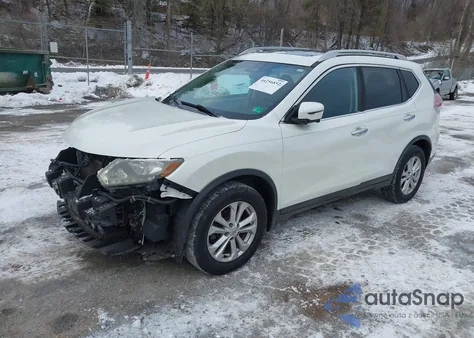 2016 Nissan Rogue Sv z USA, uszkodzony, nr VIN 5N1AT2MV1GC800503